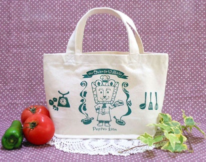 ペッパーライオンコットンバッグ